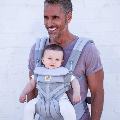 porte bébé papa balade bebe