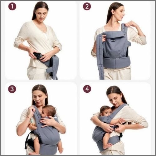 PORTE BÉBÉ PHYSIOLOGIQUE | BEBENUK™ - Bébé à vie