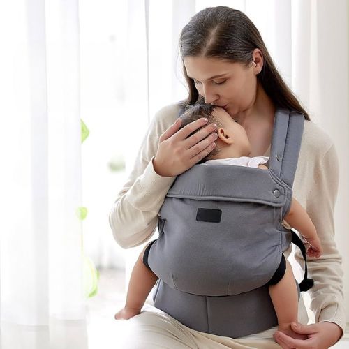 porte bebe physiologique gris 